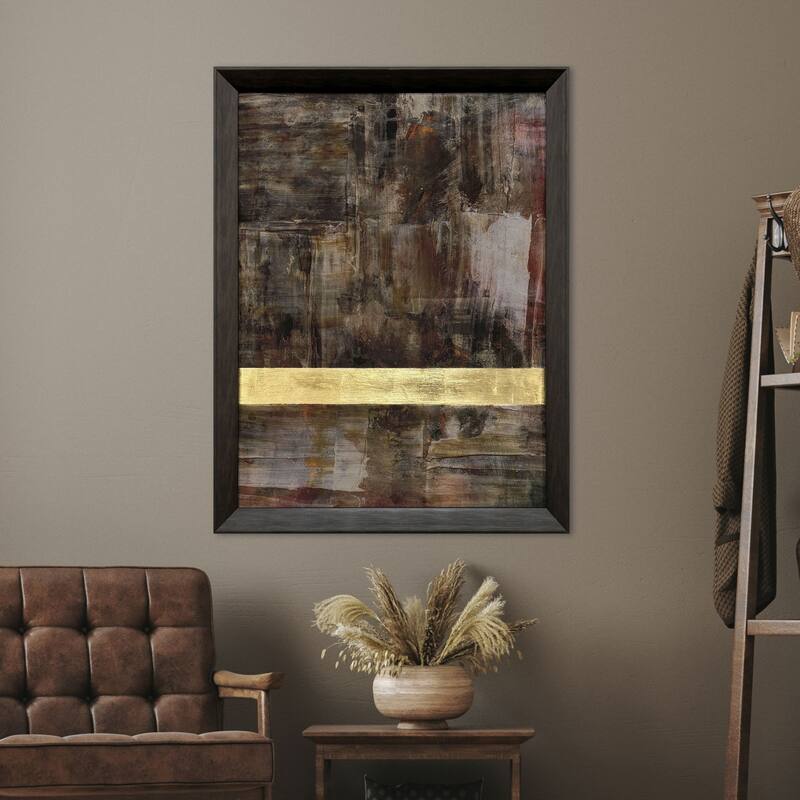 Paragon Molten Patina II Framed Art - Plastic