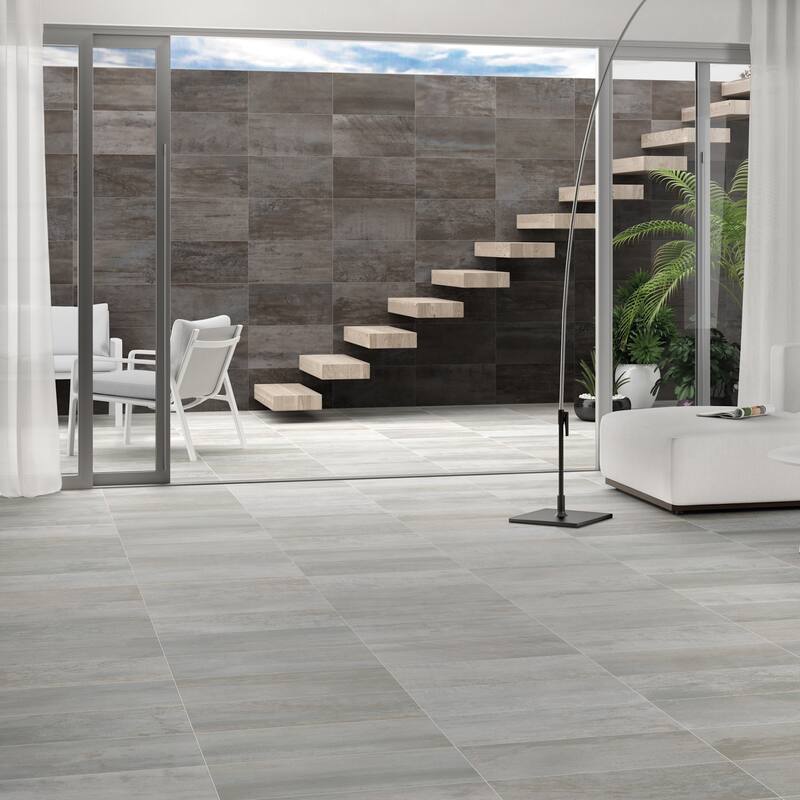 Ackland AKNPTVAN12X24M-CA Vante - 12" x 24" Porcelain Solid Floor Tile