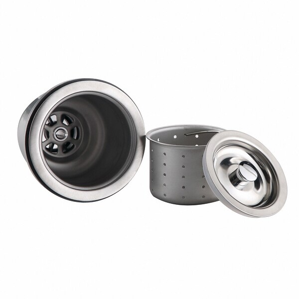 Kraus BST-1 Stainless Steel Basket Strainer - Stainless Steel. Opens flyout.