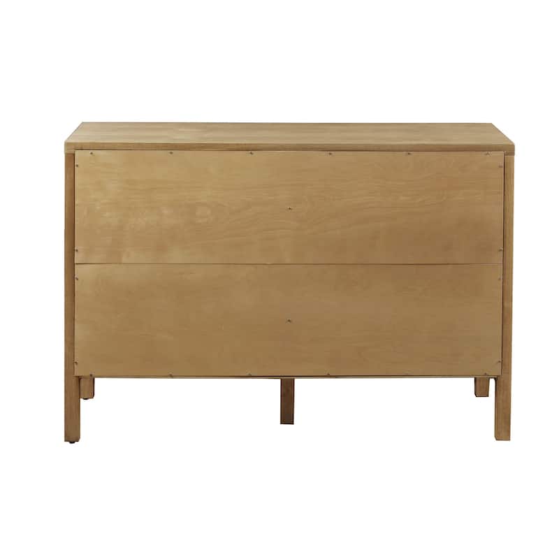Madison Park Paige Geometric 2-Door Storage Cabinet with Adjustable Shelves