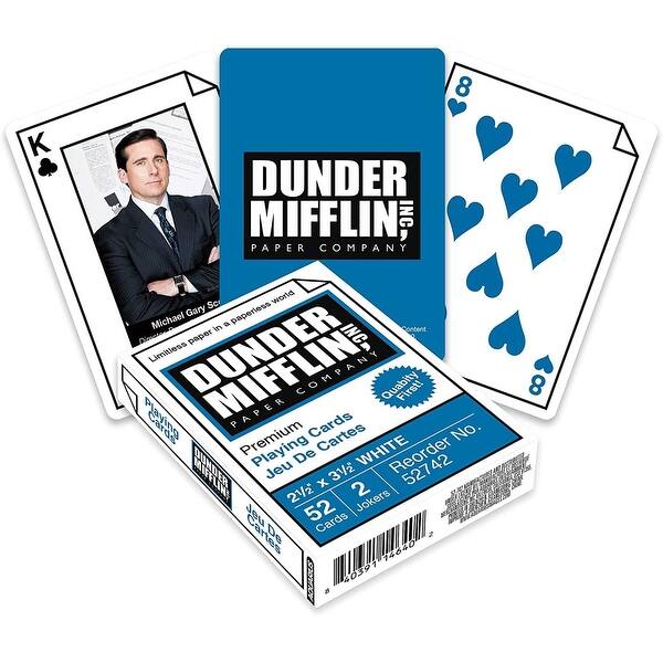 slide 2 of 4, The Office Dunder Mifflin Playing Cards