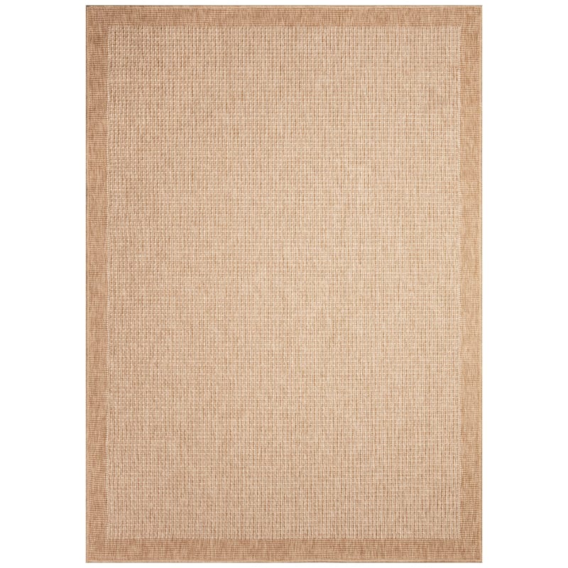 Liora Manne Sahara Texture Border Indoor/Outdoor Rug