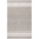 preview thumbnail 10 of 12, SAFAVIEH Handmade Metro Lyudmyla Stripe Wool Rug 3' x 5' - Charcoal/Ivory - Rectangle