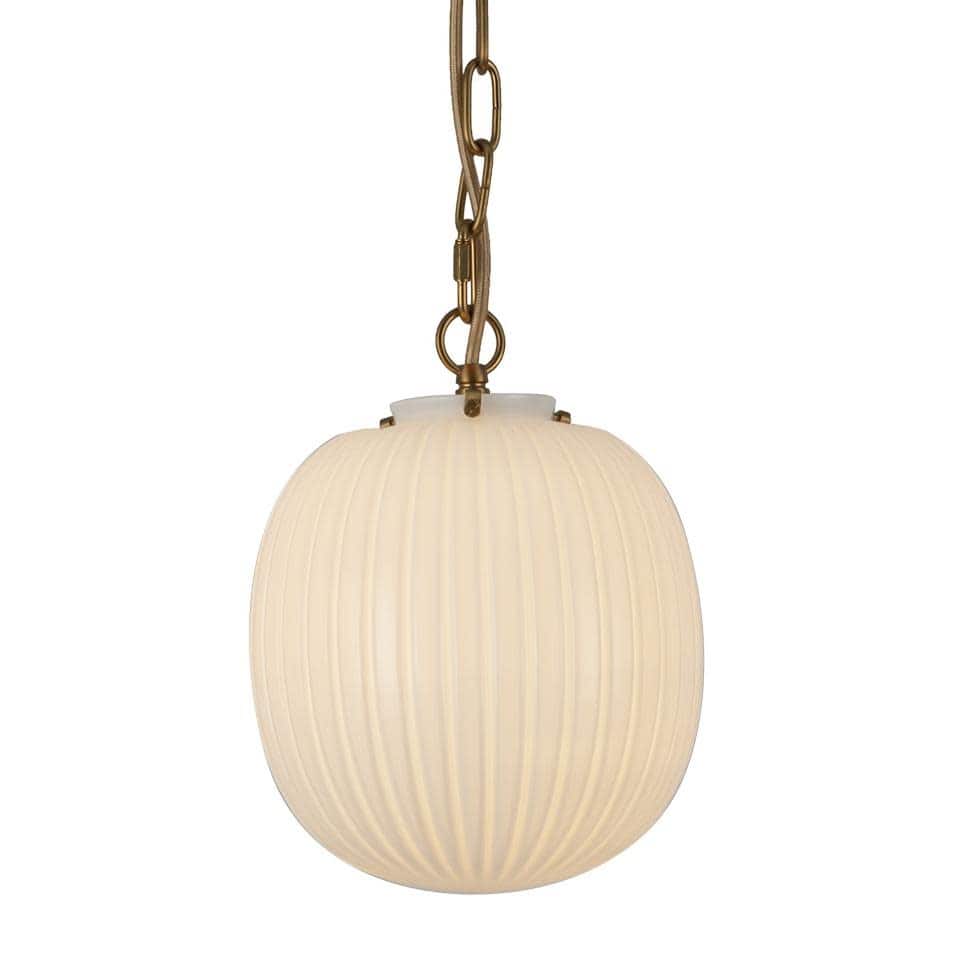 Alora Lighting PD579112 Cherise 12" Wide Pendant with Ribbed Opal