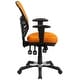 preview thumbnail 58 of 164, Nicholas Mid-Back Blue Mesh Multifunction Executive Swivel Ergonomic Office Chair with Adjustable Arms