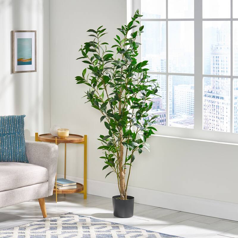 150cm Artificial Laurel Tree Potted Indoor Outdoor Decorative Green Plant