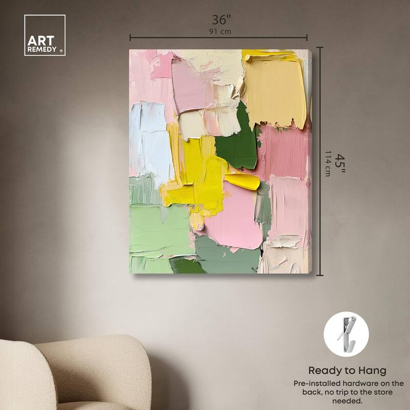 Vibrant Vista II Canvas by Art Remedy, Gallery Wrapped