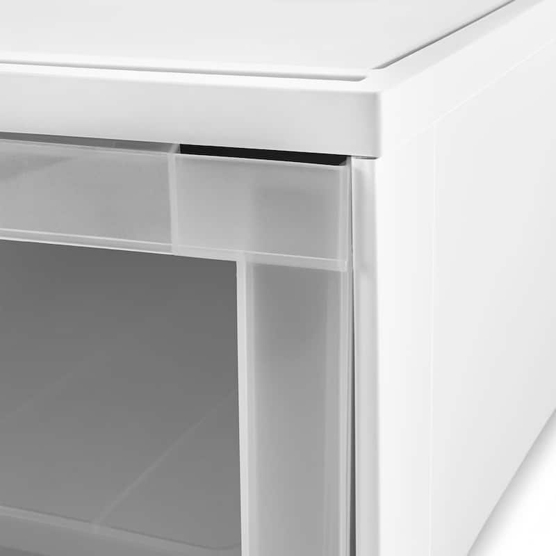 STARPLAST Under Bed Storage Drawer, White