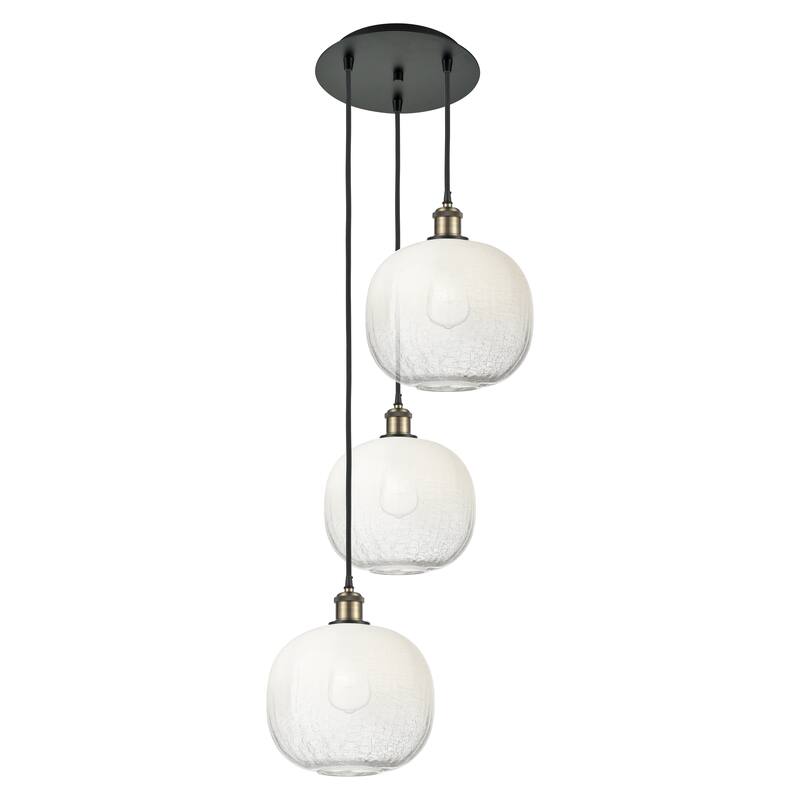 Innovations Lighting Endless Possibilities Ballston - Brookhaven Sphere - 3 Light 17" Cord Hung Multi Pendant