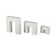 preview thumbnail 7 of 14, White or Black Marble Square Arch Abstract Decorative Sculpture with Varying Sizes (Set of 3)
