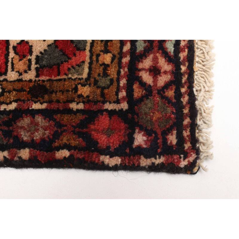 ECARPETGALLERY Hand-knotted Andelz Red Wool Rug - 2'9 x 9'5