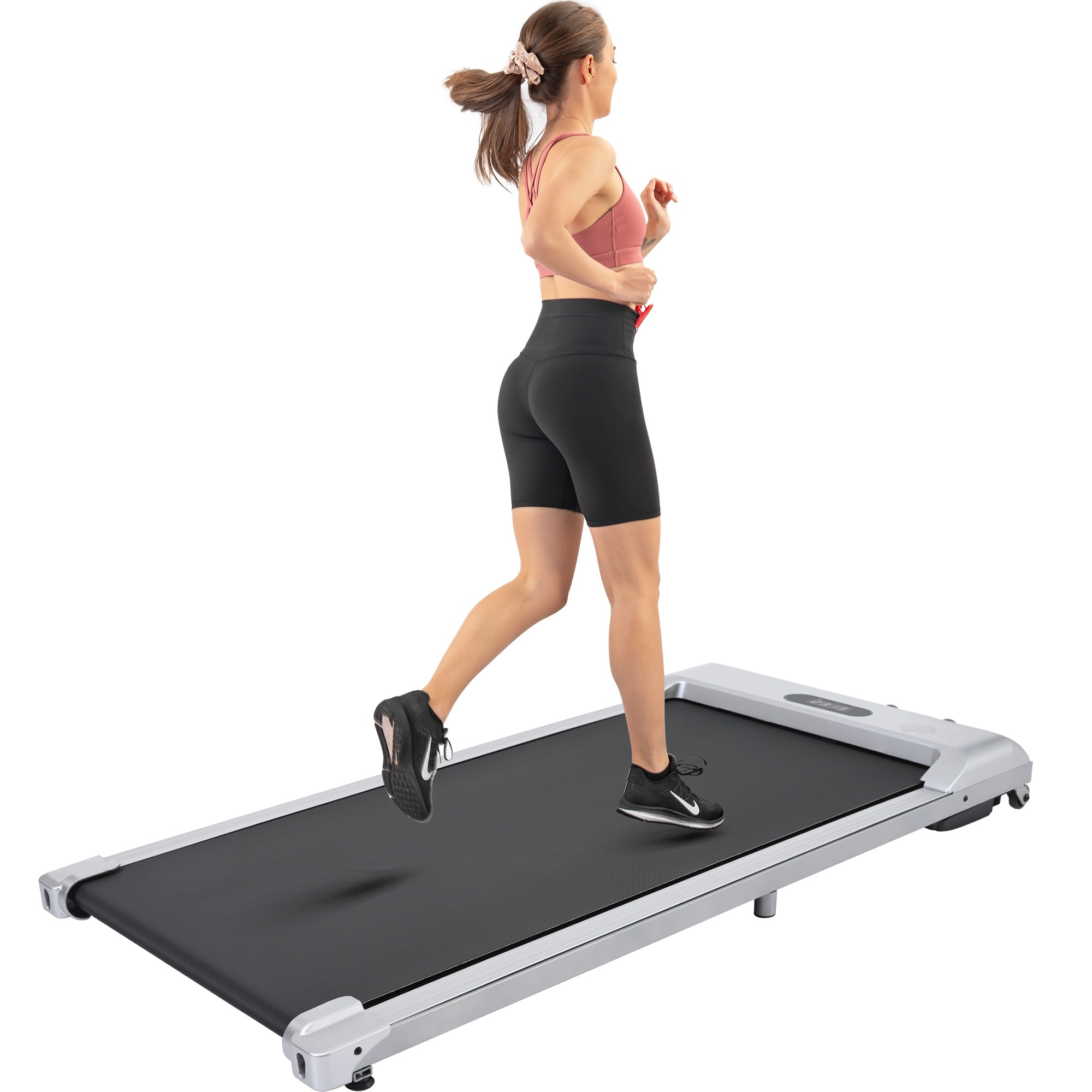 2 in 1 Under Desk Electric Treadmill 2.5HP with Bluetooth APP On