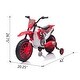 preview thumbnail 29 of 45, Kids Ride on Toy Motorcycle Electric Motor Toy Bike w/ Training Wheels