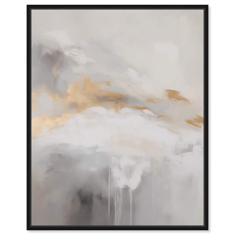 Mellowed Mist I Canvas by Art Remedy - Black - 20" x 24"