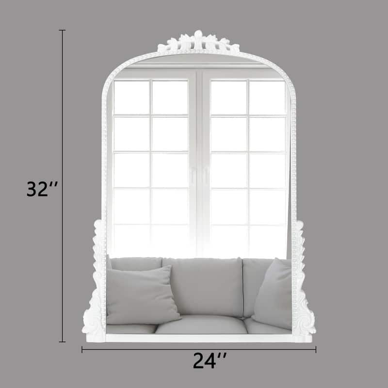 Traditional Baroque Arch Wall Mirror