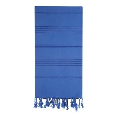 Citizens of the Beach Night Blue Beach Bath Towel - 100% Turkish Cotton Sand Resistant Quick Drying Absorbent Soft Towels