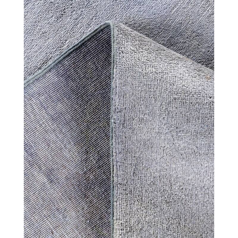 Vibrance, One-of-a-Kind Hand-Knotted Area Rug - Gray, 6' 3" x 9' 1" - 6' 3" x 9' 1"
