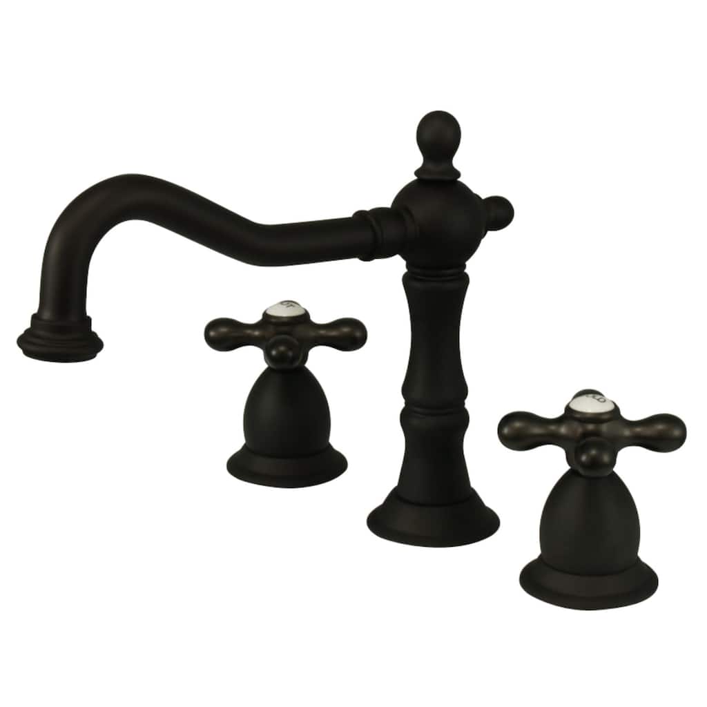 Kingston Brass Heritage 1.2 GPM Widespread Bathroom Faucet with Pop-Up
