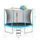 preview thumbnail 7 of 5, Trampolines 8FT Round Trampoline with Enclosure