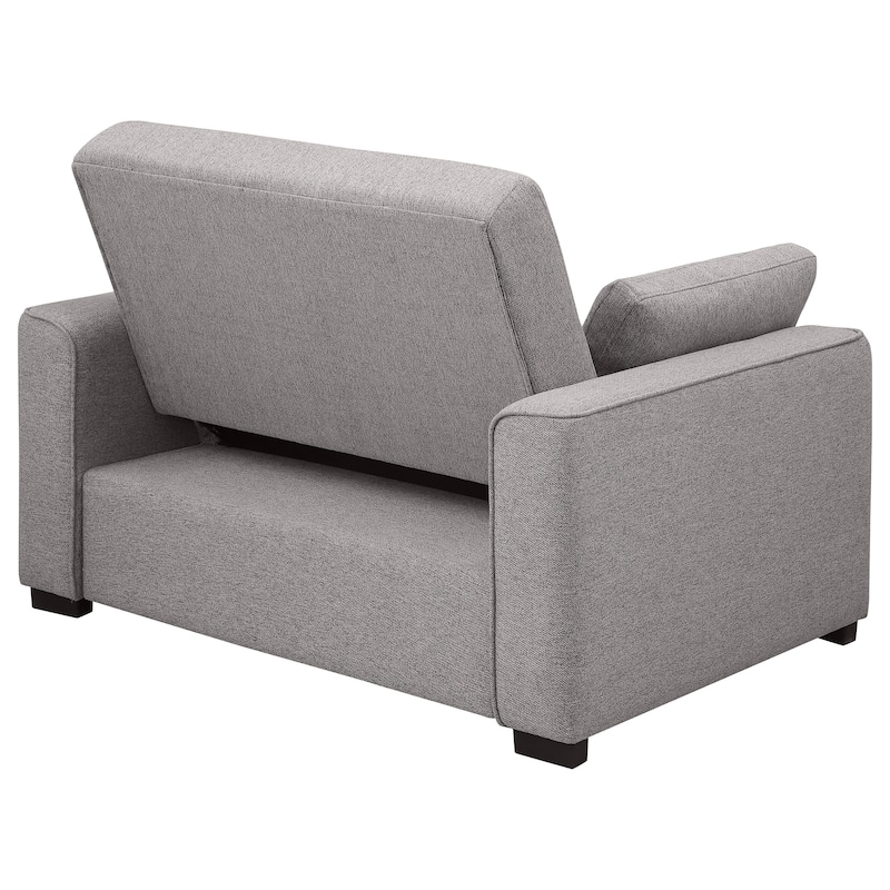 Edith Upholstered Convertible Sleeper Sofa Bed