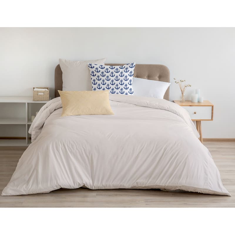 Anchor Pattern Decorative Throw Pillow