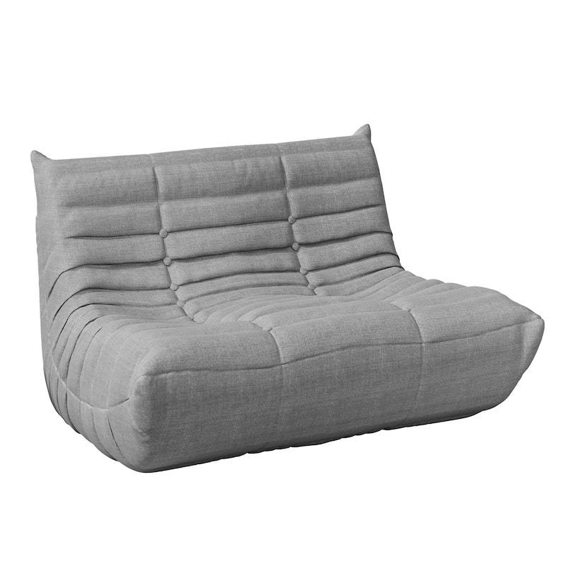 Outdoor Club Chair Patio Wood Arm Chair with Cushion Set of 2