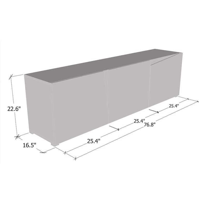 Skos 3D 77" TV Stand