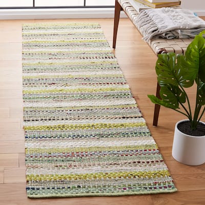 SAFAVIEH Handmade Flatweave Montauk Algunde Casual Cotton Rug