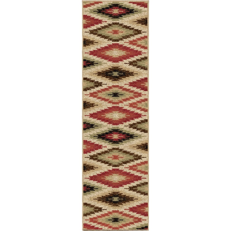 Lodge King Southwes Diamon Rug