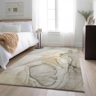 Premium Washable Super Soft Abstract Contemporary Mayfield Rug