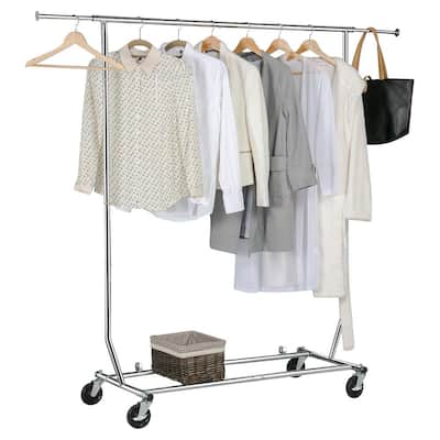 Yaheetech Clothing Garment Rack Commercial Premium Stainless Steel