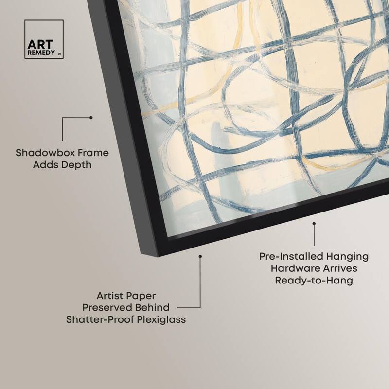 Unbroken Line I Shadowbox by Art Remedy