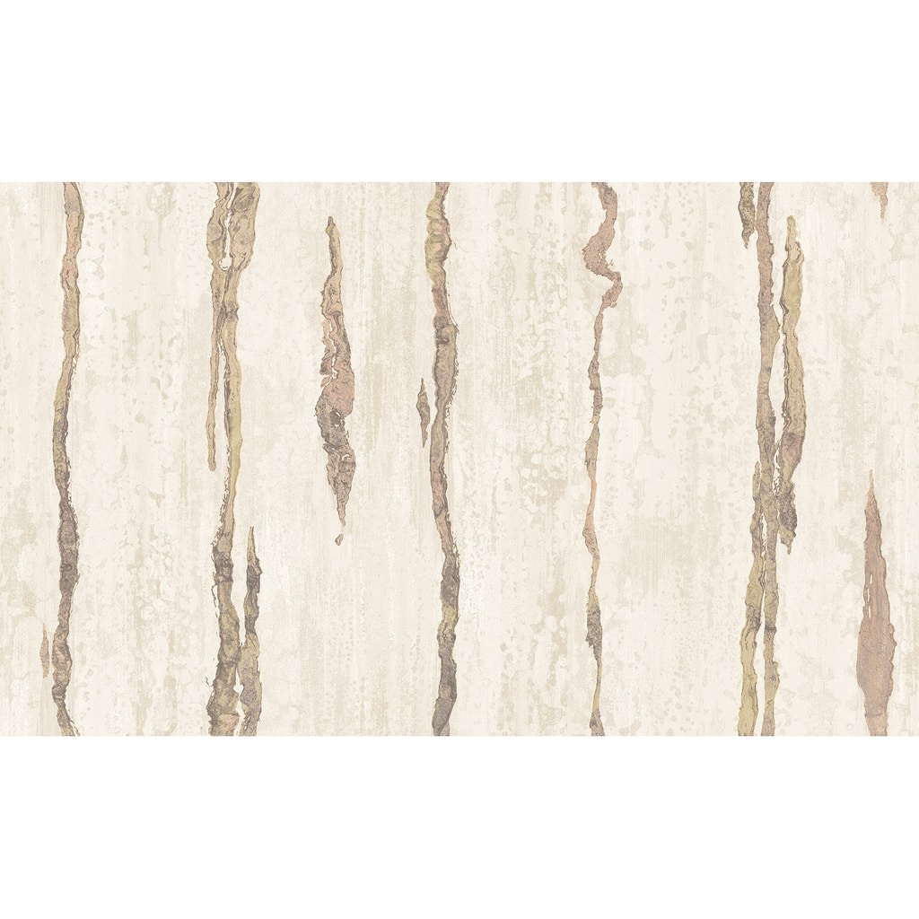 Galerie Wallcoverings Italian Design Collection Abstract Verticale Vinyl on Non-woven Metallic Wallpaper Roll Double Width