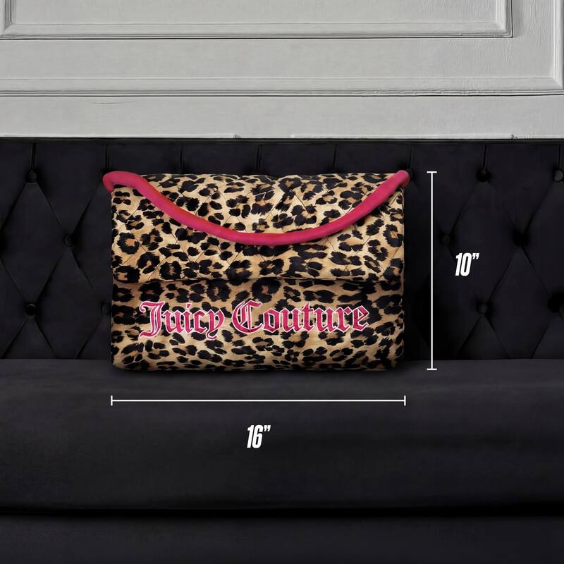 Juicy Couture Purse Pillow Decorative 1-Piece