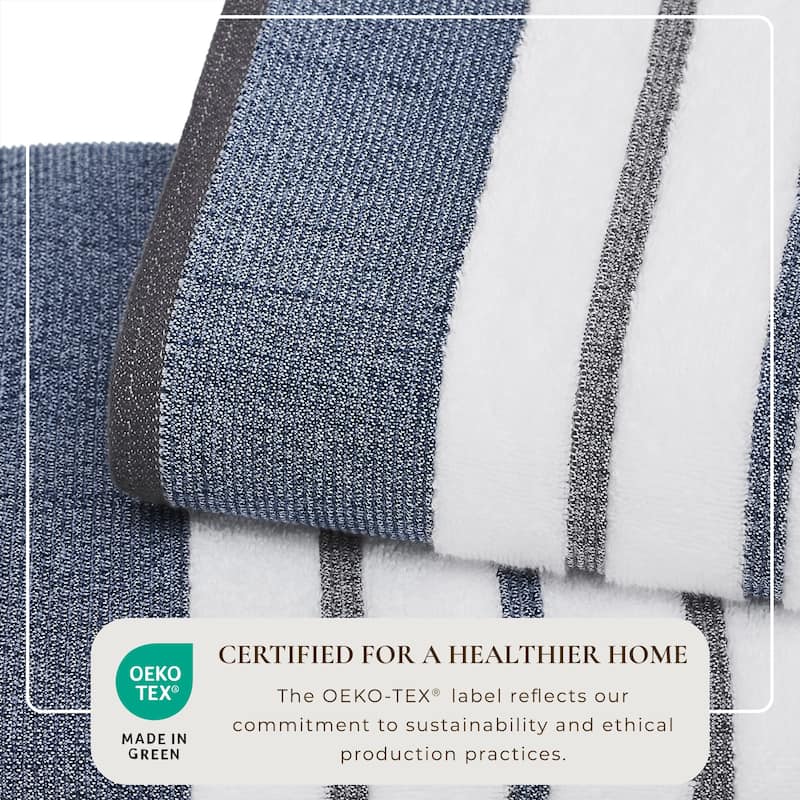 Linery & Co. Luxury Cotton Decorative Towel Set.