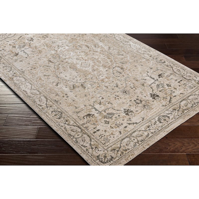 Livabliss Casual Brunswick Medallion Area Rug