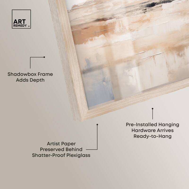Coastal Calm Shadowbox by Art Remedy