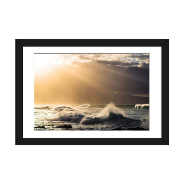 slide 2 of 20, iCanvas "Light In Darkness" by Lucas Moore PFA Black - 24x32x1