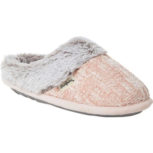 pink dearfoam slippers