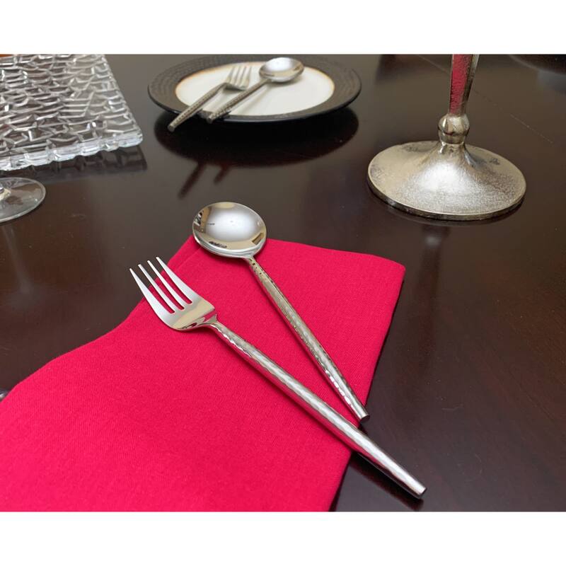 VIBHSA Dinner Forks and Dinner Spoons Set of 12 Pieces