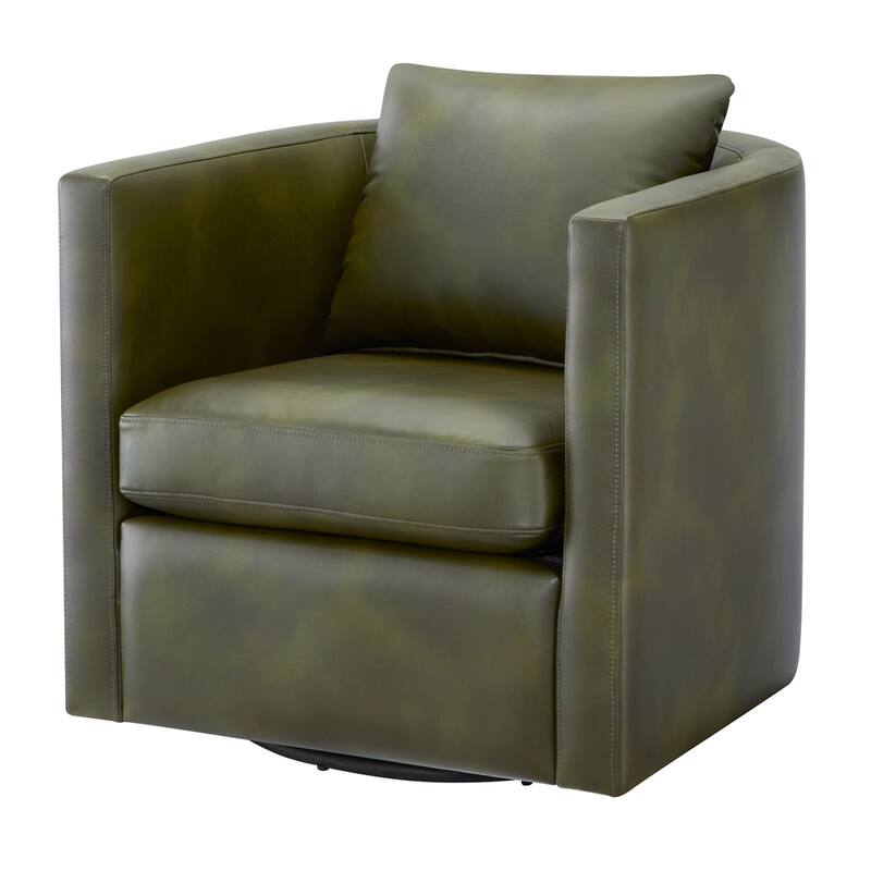 Sutton Performance Swivel Barrel Chair