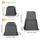 preview thumbnail 5 of 3, 8 Pcs Adjustable Bed & Furniture Risers