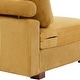 preview thumbnail 24 of 132, Corduroy Couch Modular Sectional Sofa with Pillows