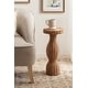 preview thumbnail 8 of 10, Kate and Laurel Sula Rattan Drink Table - 10x10x22