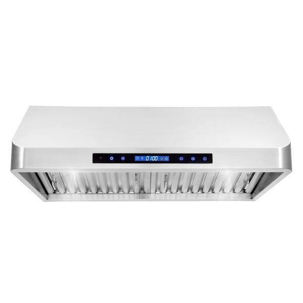slide 2 of 12, Cosmo 30 in. Ducted Under Cabinet Range Hood with 500 CFM, 4 Speeds