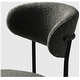 preview thumbnail 36 of 48, Bayville Mid-Century Curved Back Fabric Upholstered Metal Dining Chair (Set of 6)