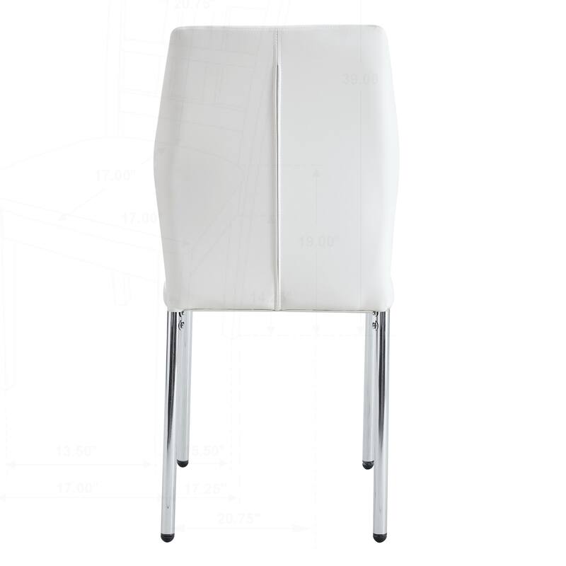 Luxurious Ergonomic Dining Chair Set - Stylish and Comfortable
