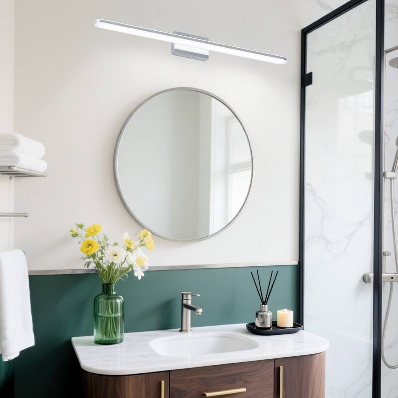 Modern LED Vanity Light Bar Dimmable 8W Wall Fixture 6000K