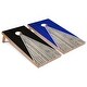 preview thumbnail 1 of 5, Black and Royal Pyramid Outdoor Cornhole Set All-Weather 2x4 - Include ALL Accessories