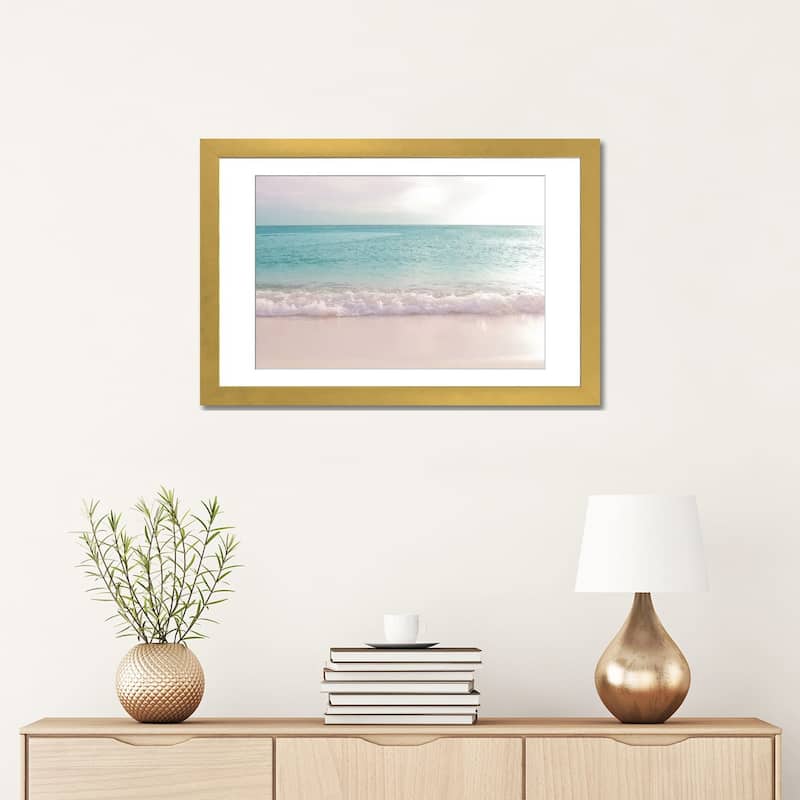 iCanvas "Soft Pastel Ocean Waves Dream I" by Anita's & Bella's Art PFA